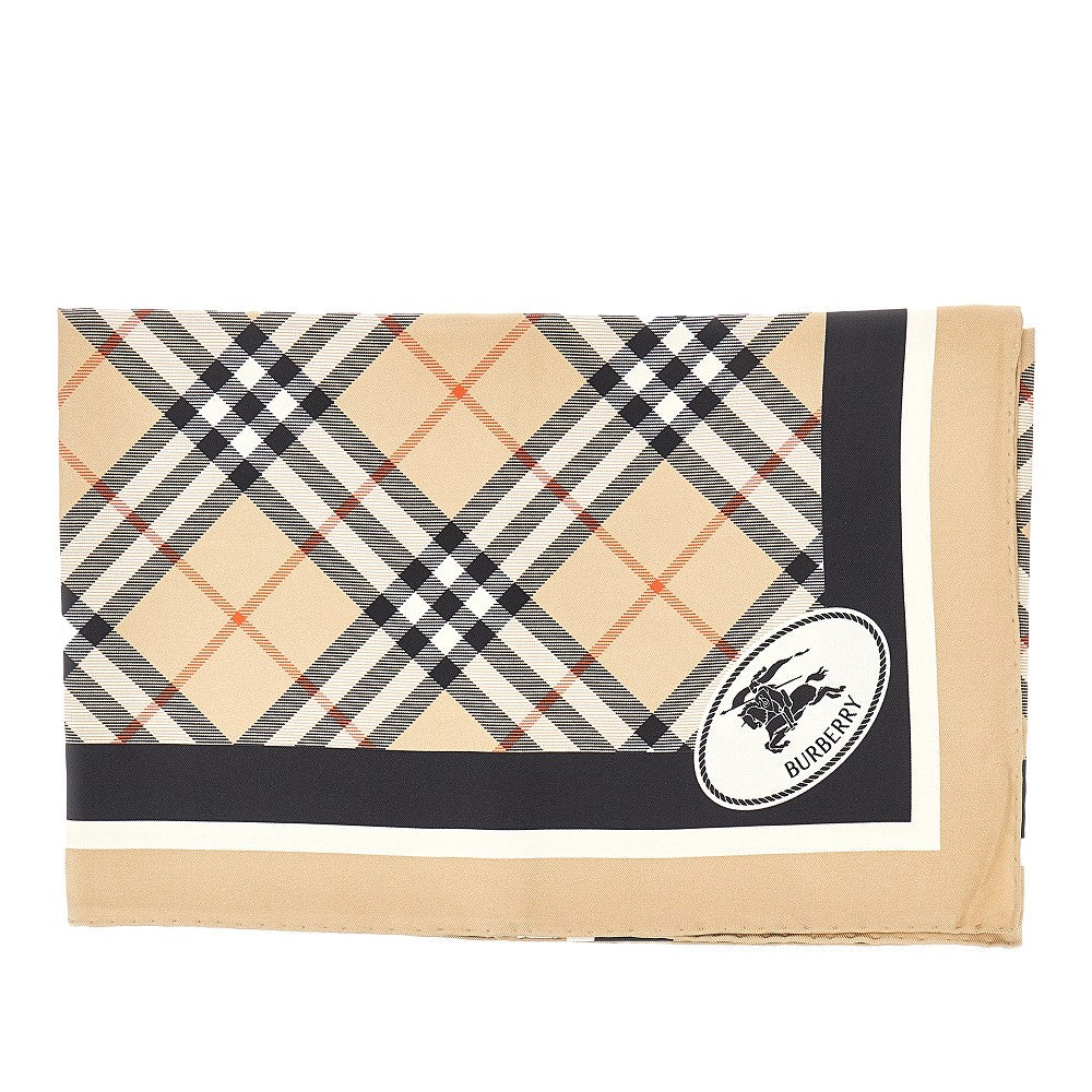 Burberry Women Check Silk Scarf