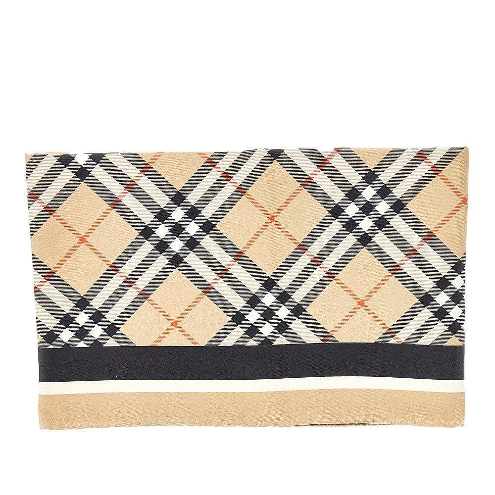Burberry Women Check Silk Scarf