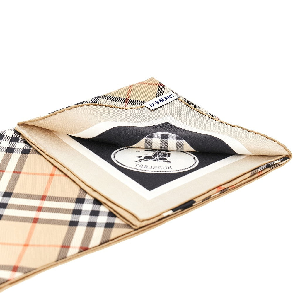 Burberry Women Check Silk Scarf