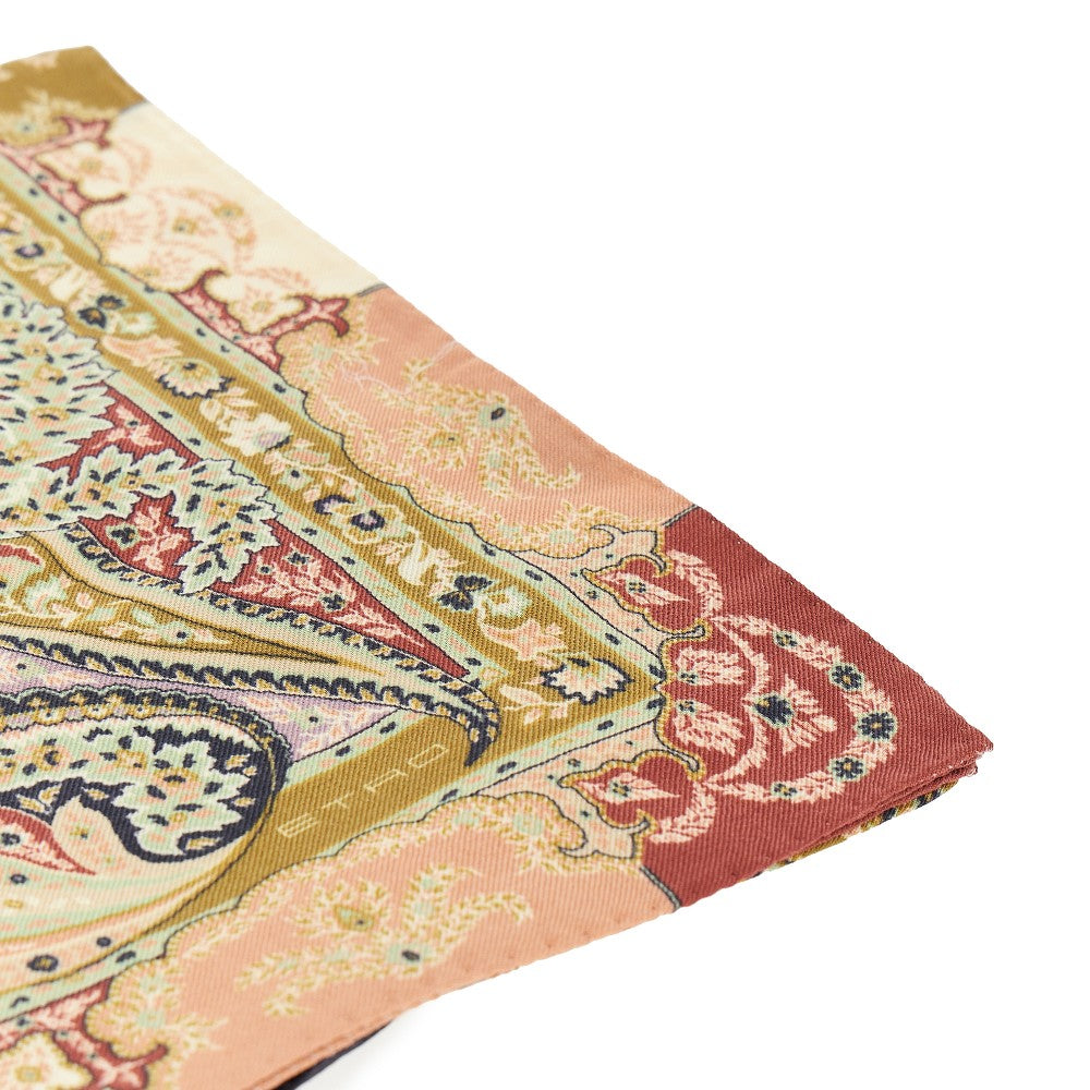 Etro Women Paisley Silk And Wool Shawl
