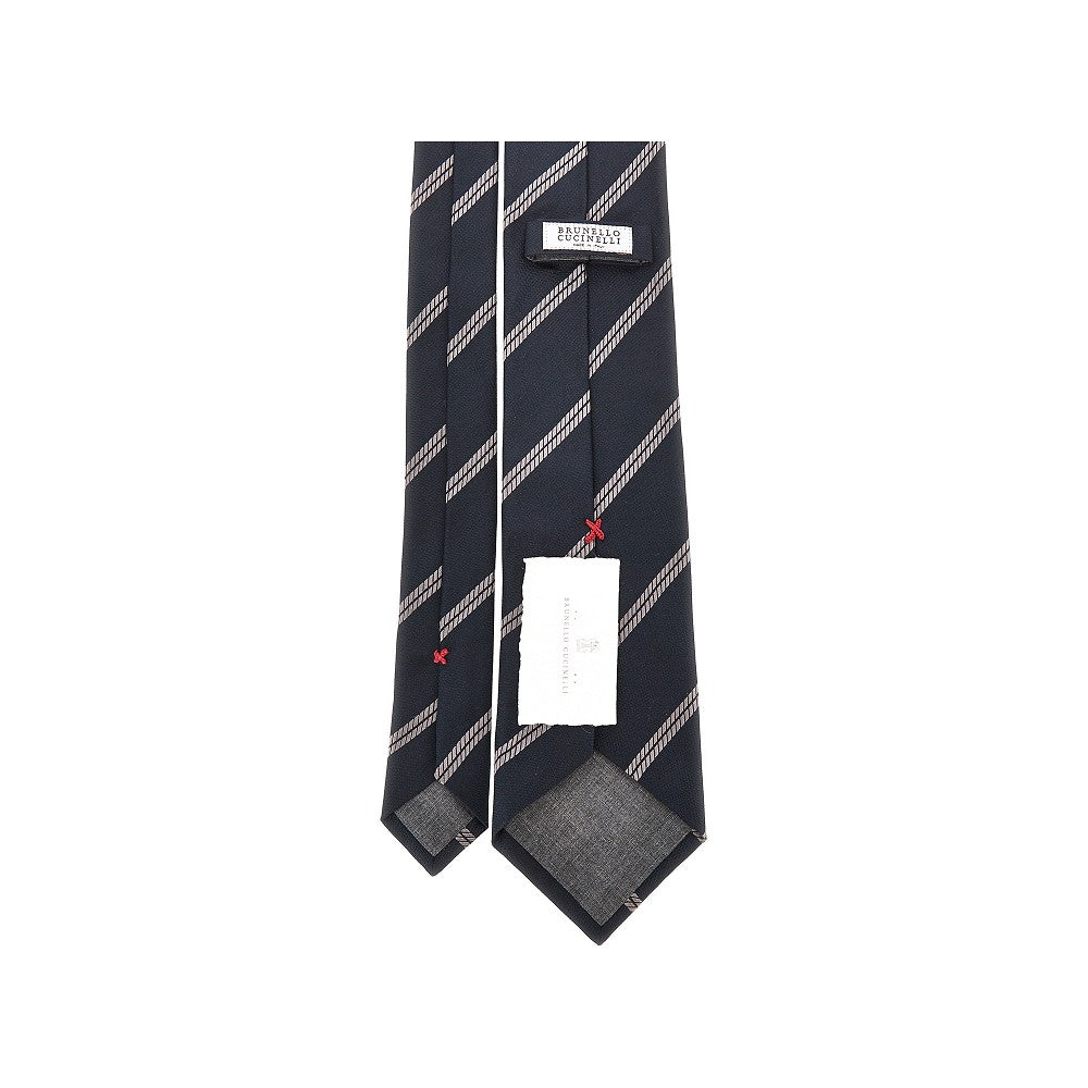 Brunello Cucinelli Men Jacquard Silk Necktie