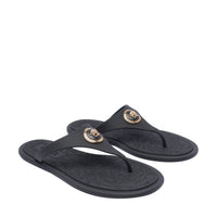 Versace Versace Women Alia Rubber Flat Sandals
