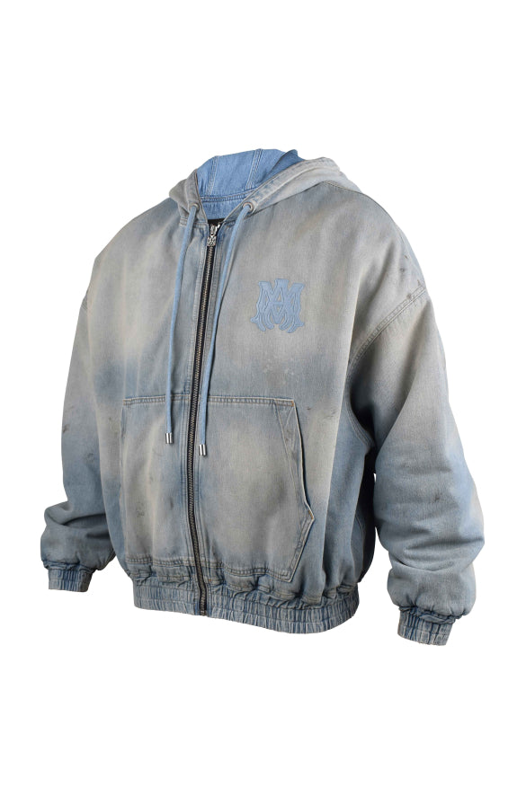 Amiri Men Amiri Ma Denim Zip Jacket