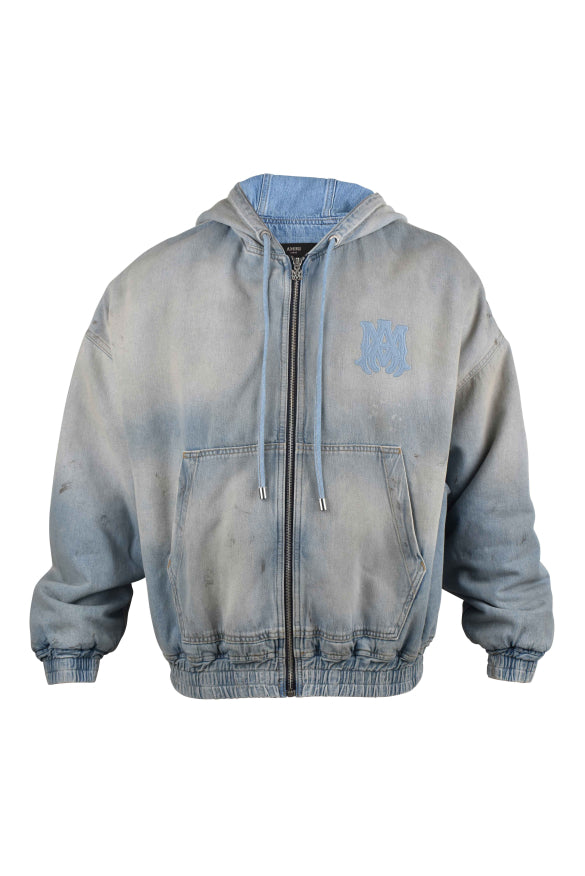 Amiri Men Amiri Ma Denim Zip Jacket