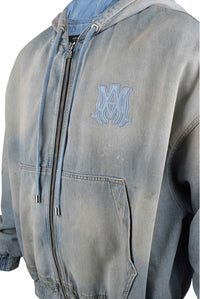 Amiri Men Amiri Ma Denim Zip Jacket