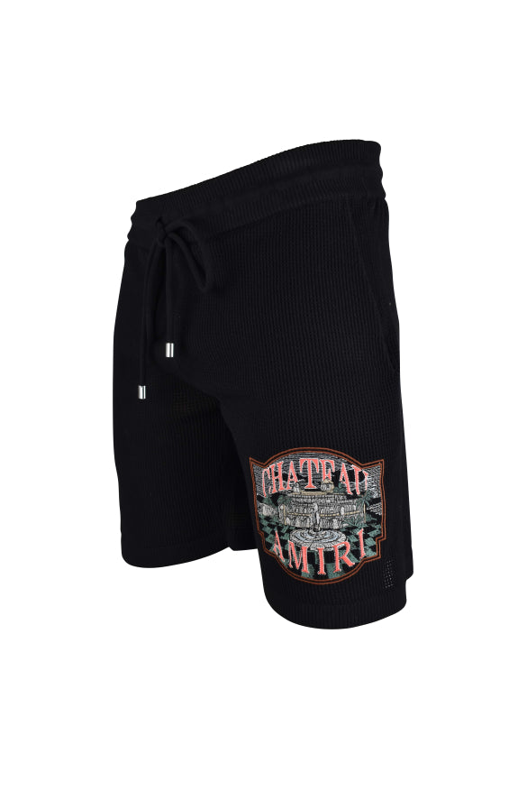 Amiri Men Chateau Crochet Shorts