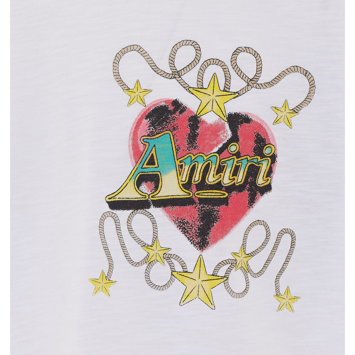 Amiri Men Amiri Heart T-Shirt