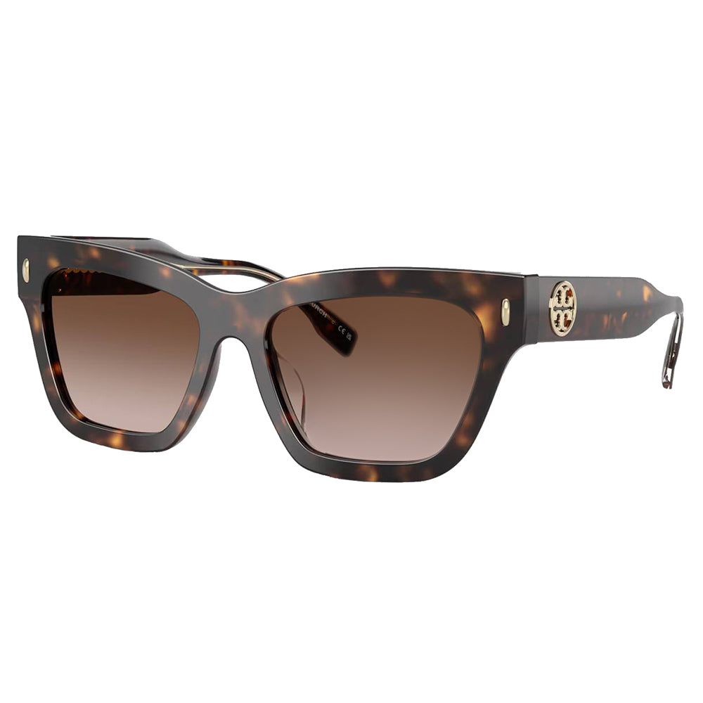 TY 7208U 172813 54mm Womens Cat-Eye Sunglasses Dark Tortoise