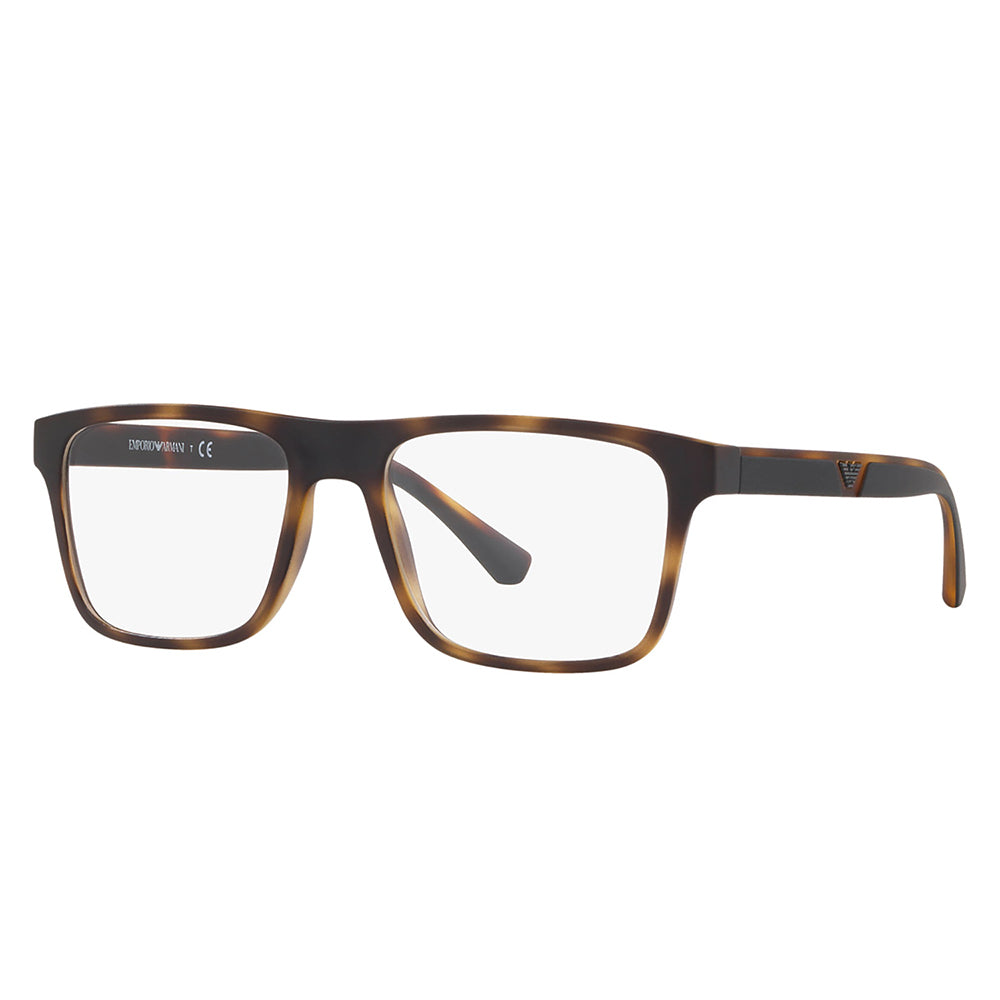 EA 4115 58021W 54mm Unisex Rectangle Sunglasses