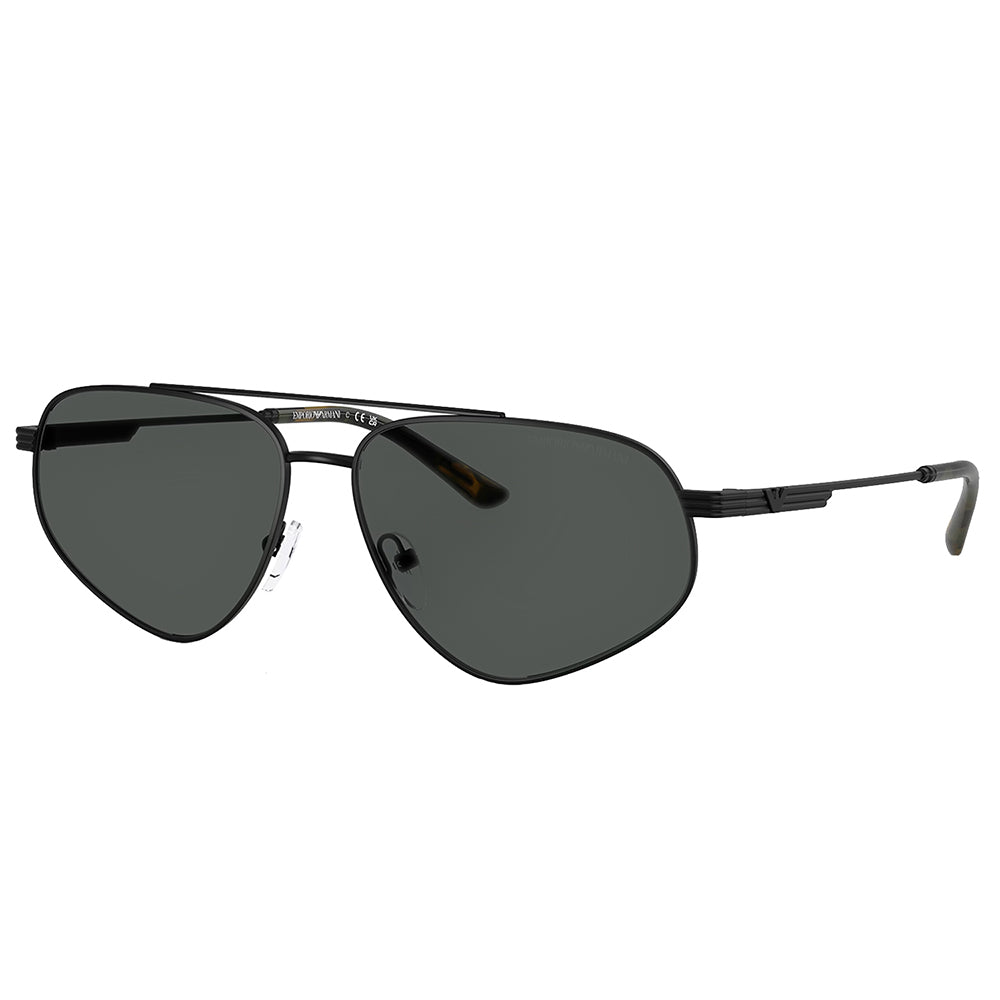 EA 2156 300187 59mm Unisex Pilot Sunglasses