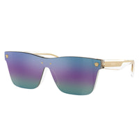 VK 4004U 148/P1 28mm Unisex Square Sunglasses Gold