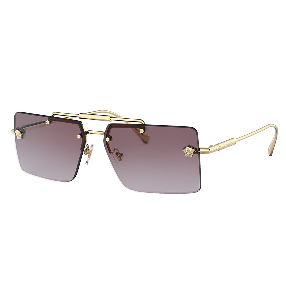 VE 2245 10028H 60mm Womens Rectangle Sunglasses