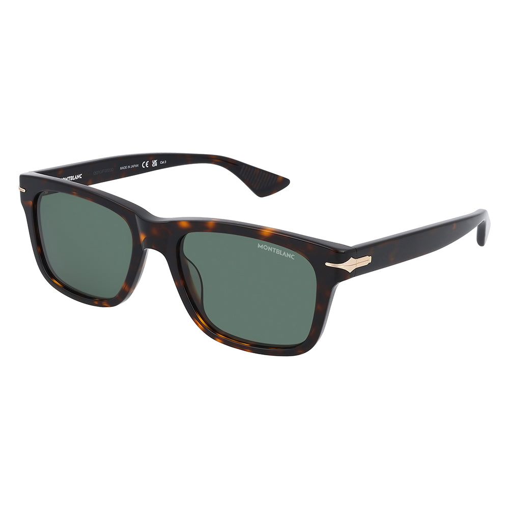 NIB MB 0263S 002 54mm Unisex Rectangle Sunglasses