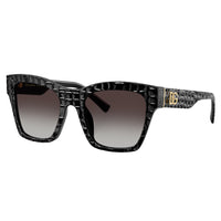 DG 4512 32888G 53mm Womens Square Sunglasses