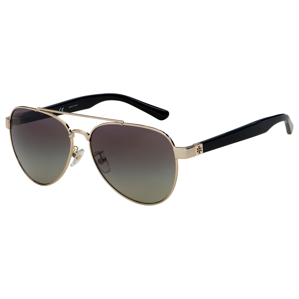 Tory Burch TY 6070 327111 57mm Womens Aviator Sunglasses