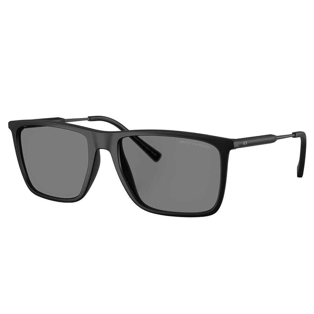 AX 4160S 807887 57mm Unisex Square Sunglasses