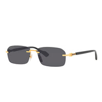 GG 1221S 001 56mm Unisex Rimless Sunglasses