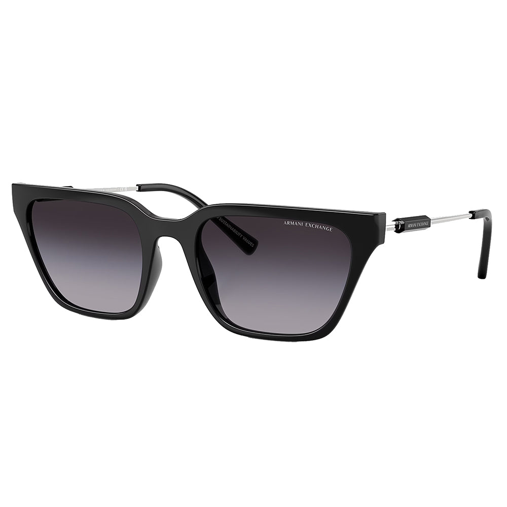 AX 4158S 81588G 55mm Womens Cat-Eye Sunglasses