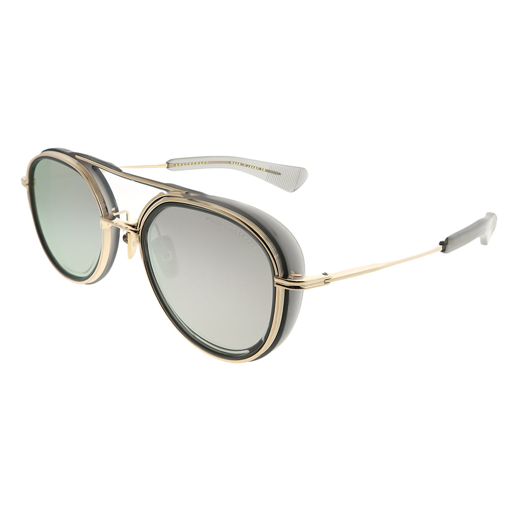 Spacecraft 19017-C-GRY-GLD-52 Unisex Aviator Sunglasses