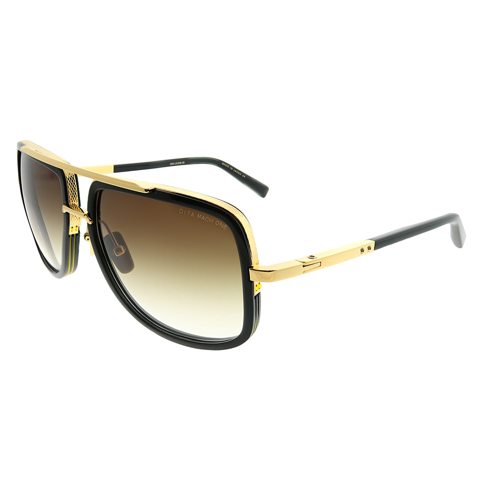 Dita Mach-One DT DRX-2030B-59 Unisex Aviator Sunglasses