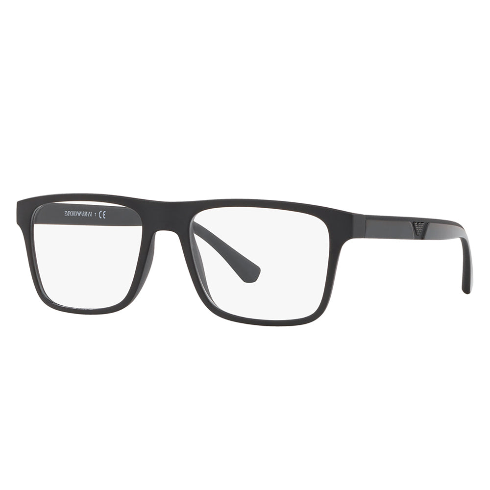 EA 4115F 58011W 54mm Unisex Rectangle Sunglasses
