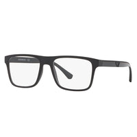 EA 4115F 58011W 54mm Unisex Rectangle Sunglasses