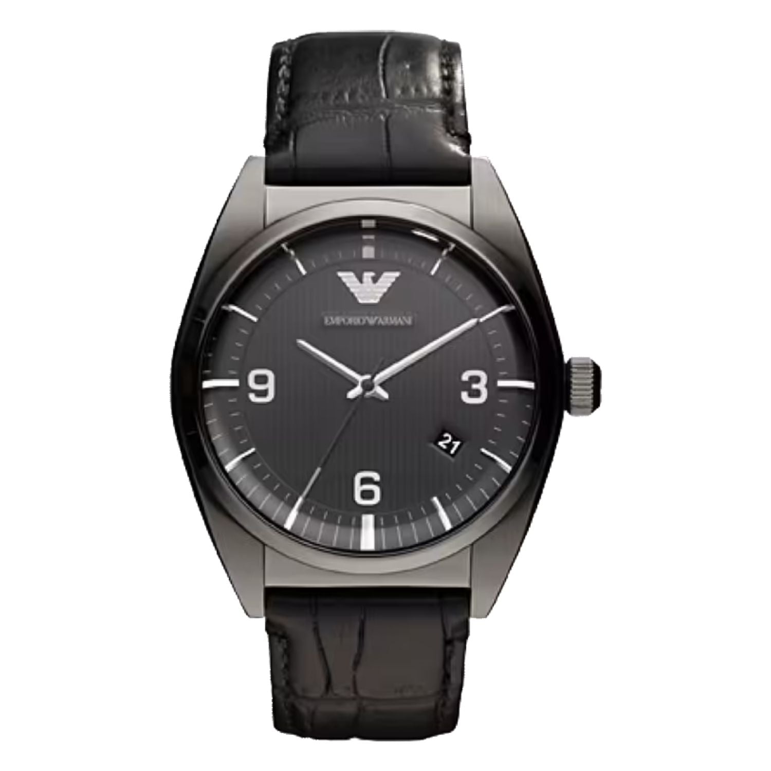 Emporio Armani Men's Classic Black Dial Watch - AR0368