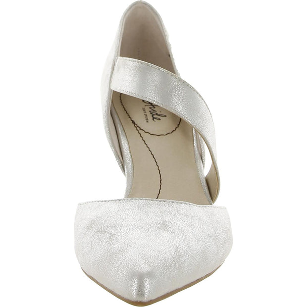 Suki Womens Padded Insole Slip On D'Orsay Heels