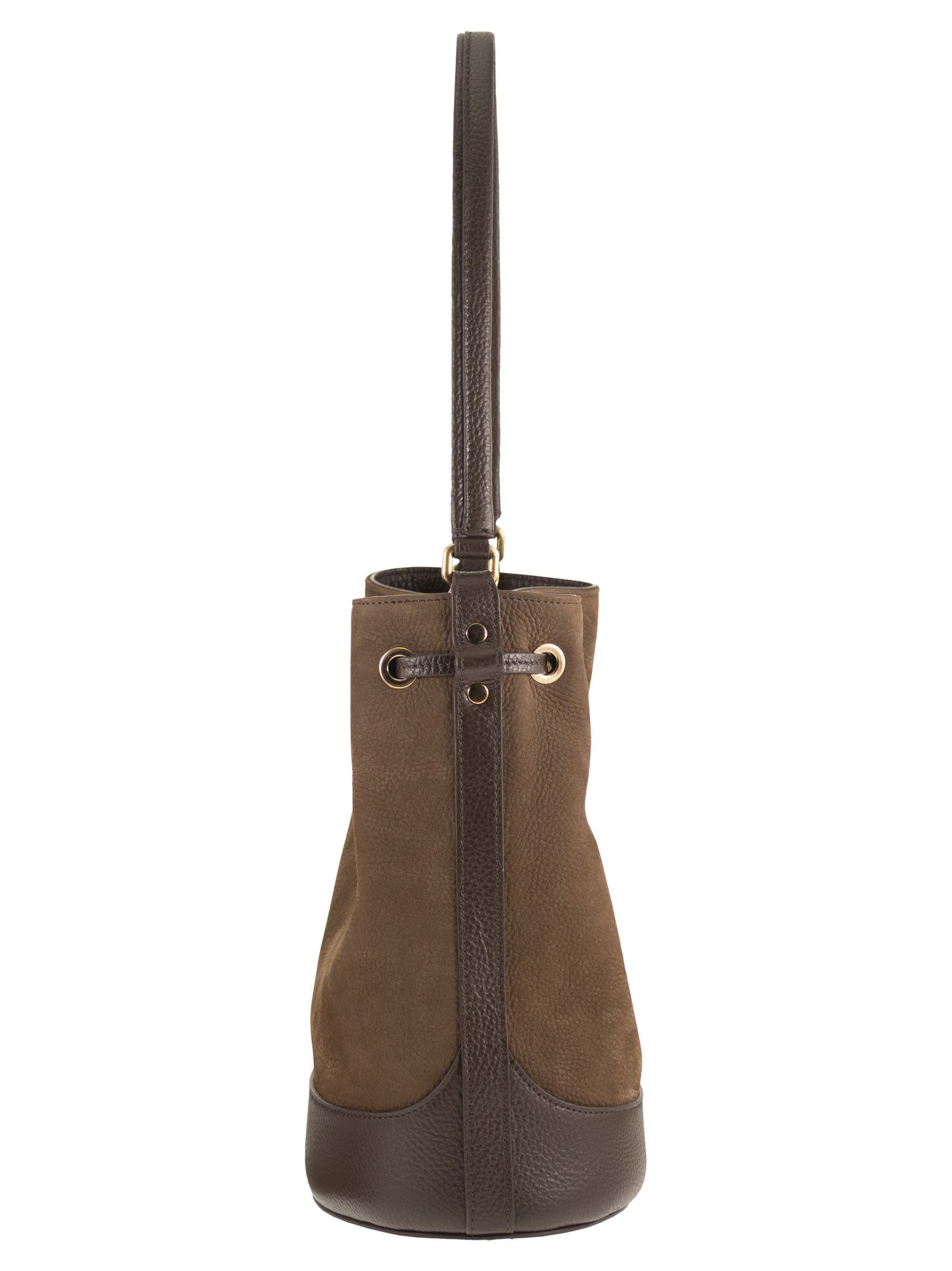 ZANELLATO Zanellato Women Monda' Jones - Nubuck Bucket Bag Size S