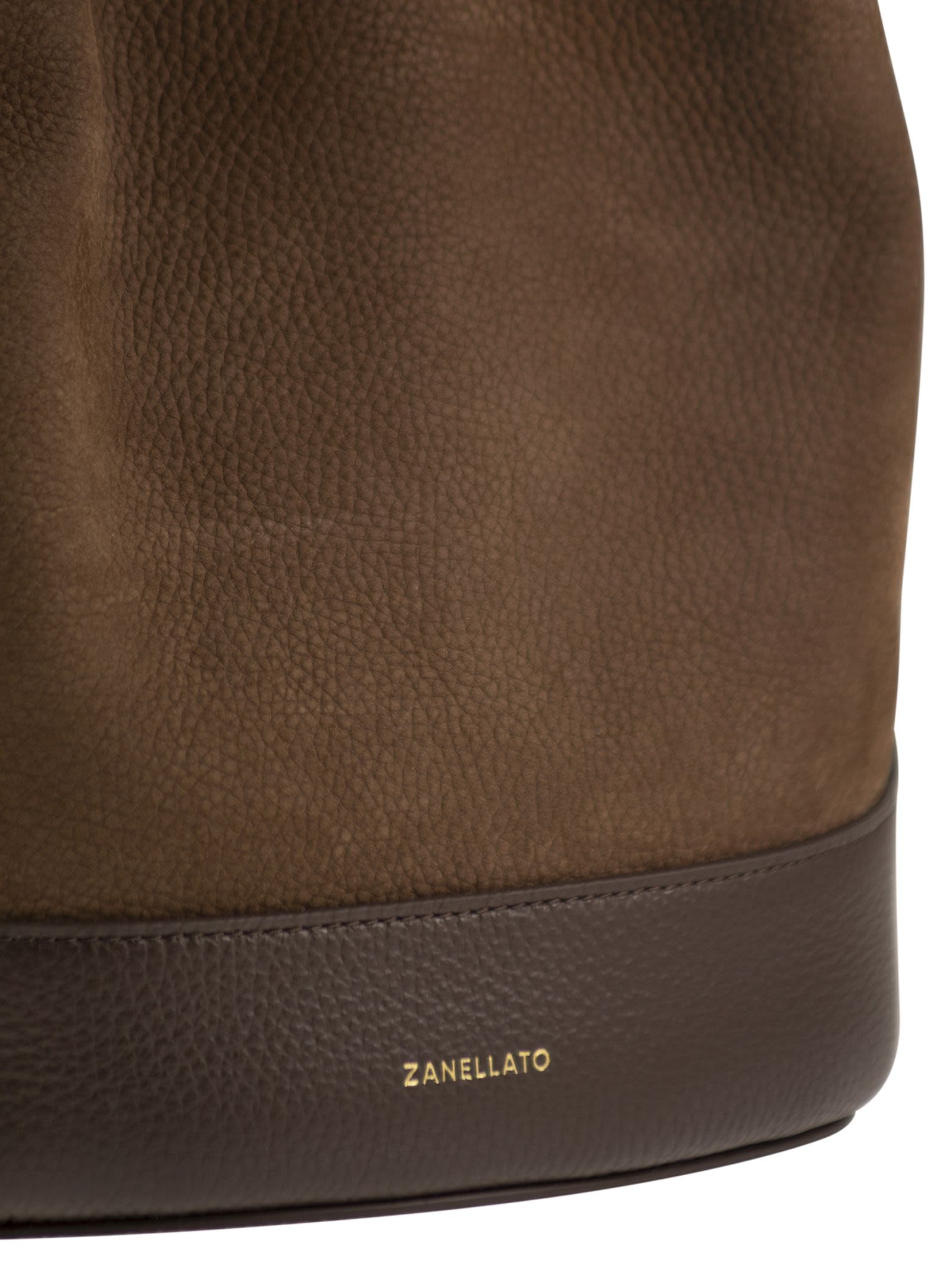 ZANELLATO Zanellato Women Monda' Jones - Nubuck Bucket Bag Size S