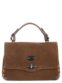 Zanellato Women Postina Zashmere® S - Hand And Shoulder Bag In Suede And Leather