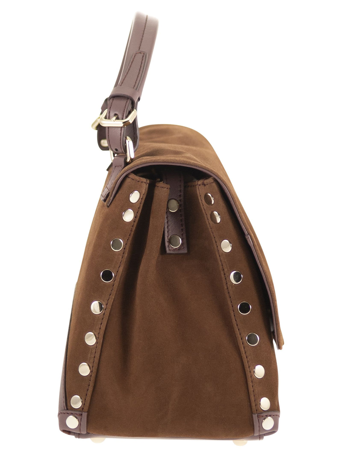 Zanellato Women Postina Zashmere® S - Hand And Shoulder Bag In Suede And Leather