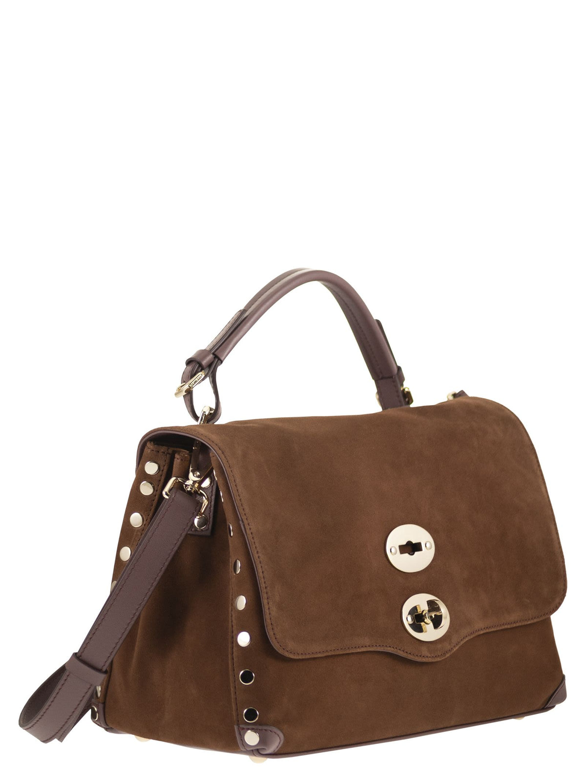 Zanellato Women Postina Zashmere® S - Hand And Shoulder Bag In Suede And Leather