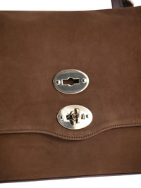 Zanellato Women Postina Zashmere® S - Hand And Shoulder Bag In Suede And Leather
