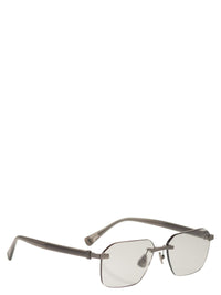 Brunello Cucinelli Men Rectangular Titanium Sunglasses