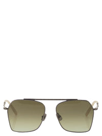 BRUNELLO CUCINELLI Brunello Cucinelli Women Geometric Titanium Sunglasses With Gradient Lenses