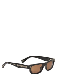 BRUNELLO CUCINELLI Brunello Cucinelli Men Rectangular Acetate Sunglasses With Amber Lenses