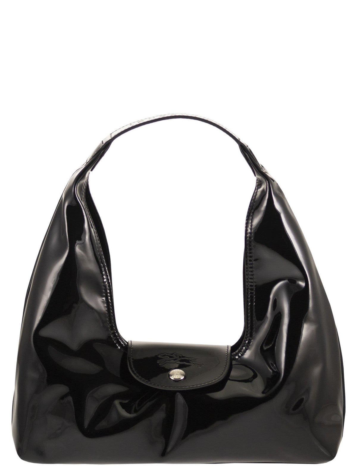 LONGCHAMP Longchamp Women Le Pliage Xtra Glossy - Glossy Cowhide Leather Shoulder Bag