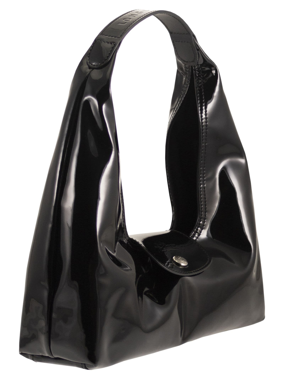LONGCHAMP Longchamp Women Le Pliage Xtra Glossy - Glossy Cowhide Leather Shoulder Bag