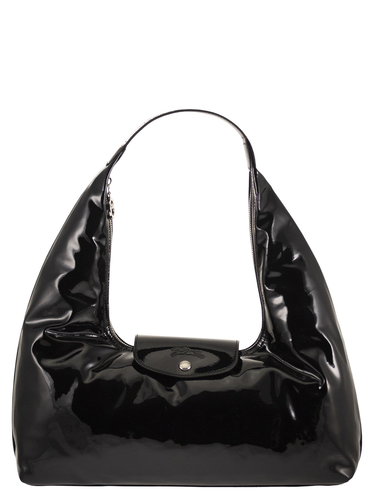 LONGCHAMP Longchamp Women Le Pliage Xtra Glossy L - Glossy Cowhide Leather Shoulder Bag