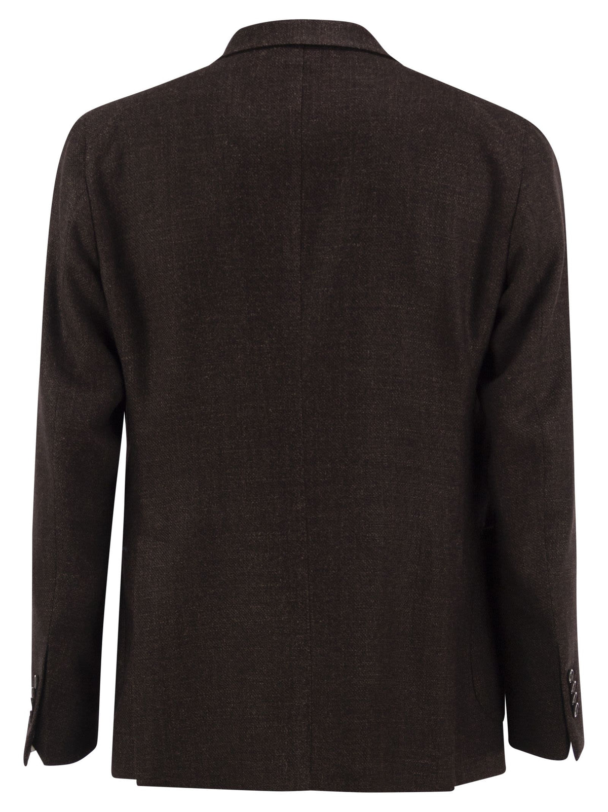 Tagliatore Men Virgin Wool And Silk Single-Breasted Blazer