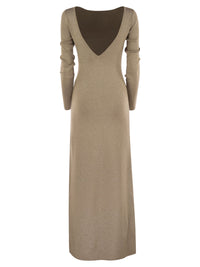 MAX MARA Max Mara Women Bracco - Viscose And Lurex Slim Dress