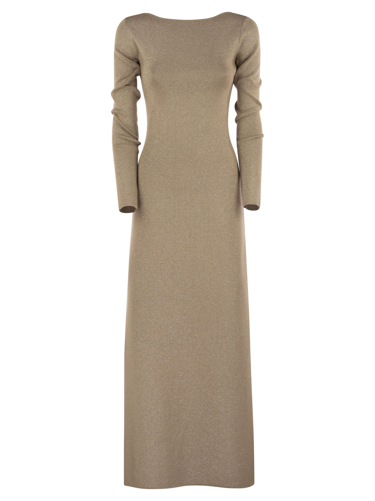 MAX MARA Max Mara Women Bracco - Viscose And Lurex Slim Dress