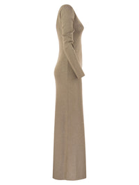 MAX MARA Max Mara Women Bracco - Viscose And Lurex Slim Dress