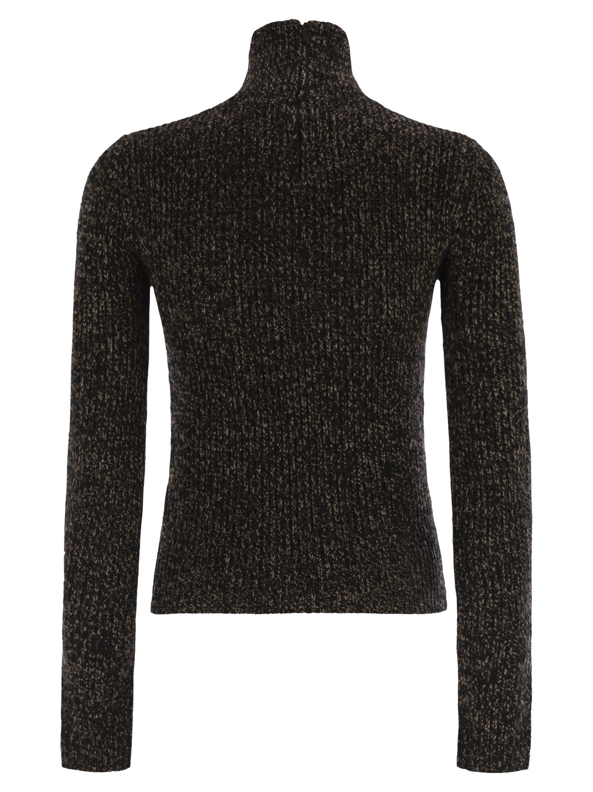 MAX MARA Max Mara Women Azulene1234 - Wool And Cashmere Mouliné Turtleneck Jumper