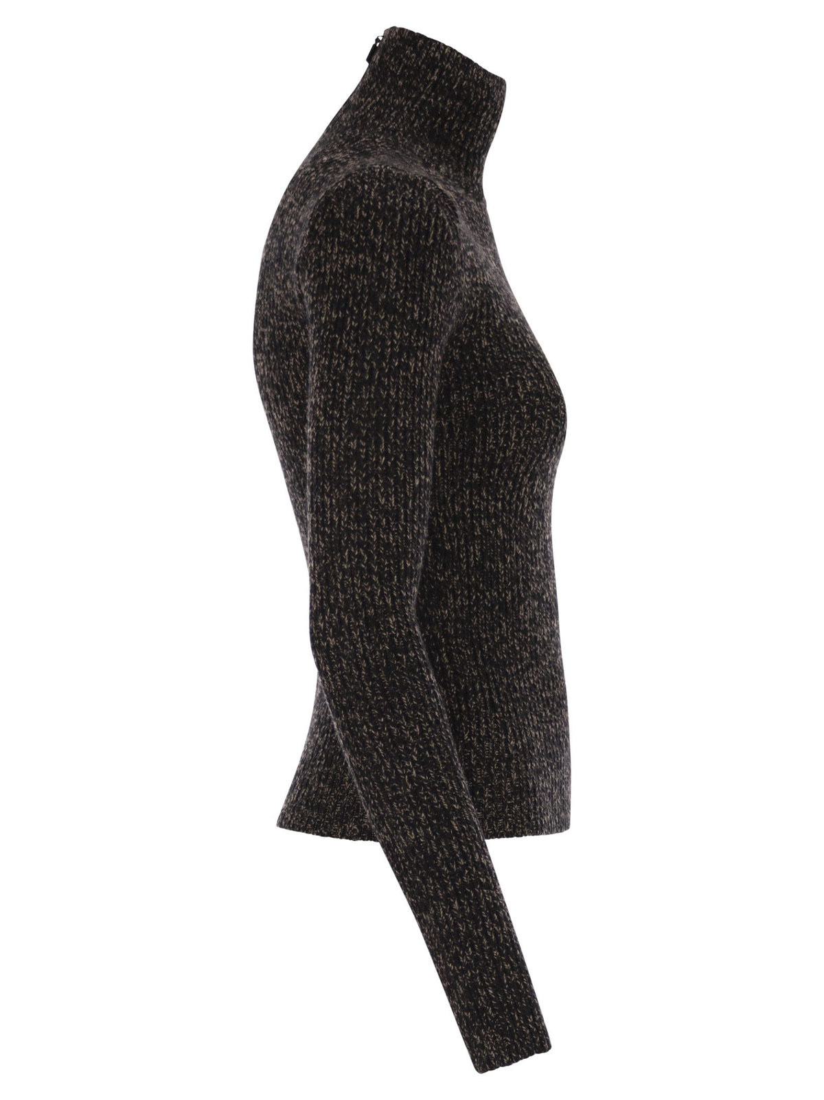 MAX MARA Max Mara Women Azulene1234 - Wool And Cashmere Mouliné Turtleneck Jumper