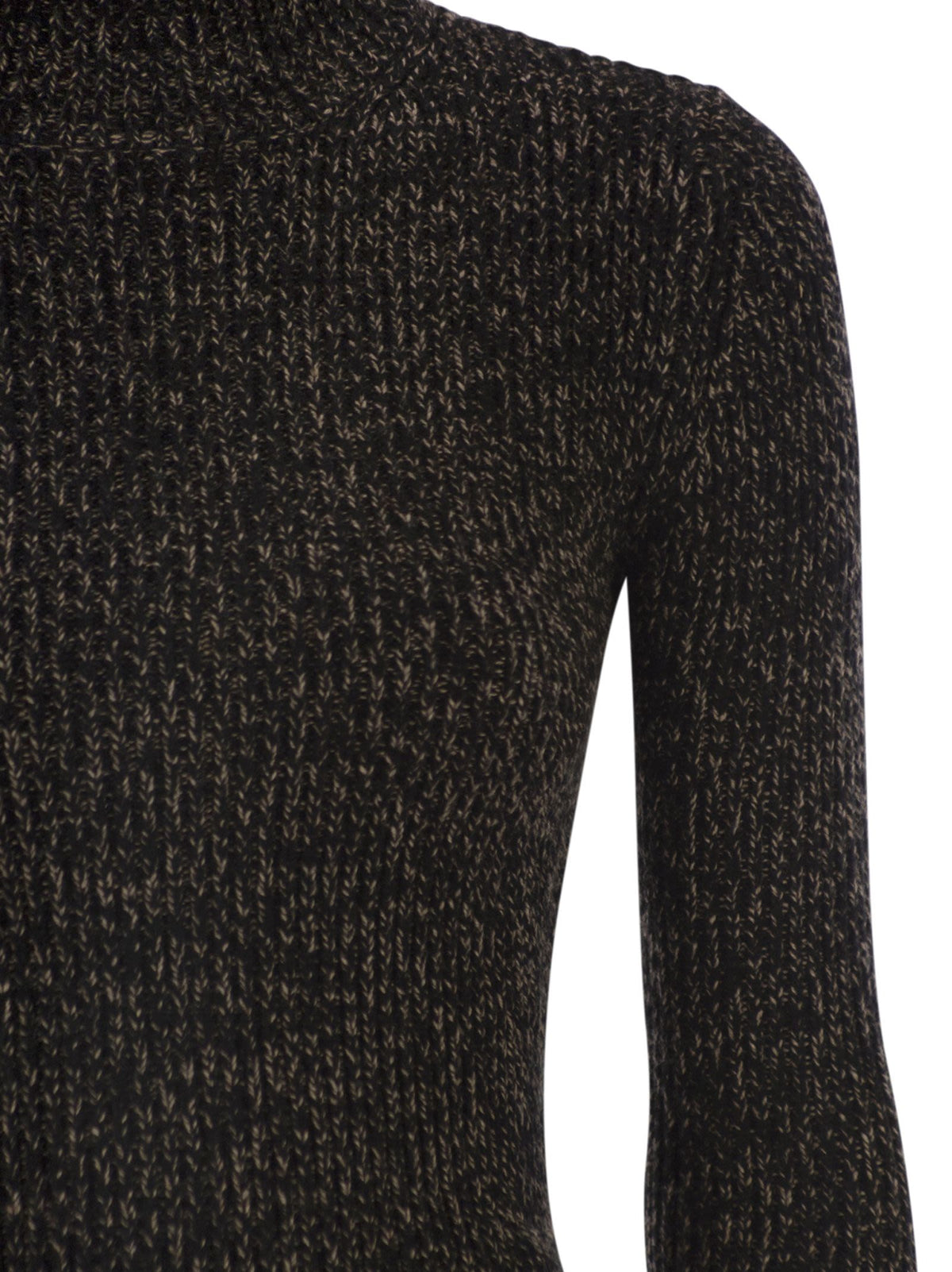 MAX MARA Max Mara Women Azulene1234 - Wool And Cashmere Mouliné Turtleneck Jumper