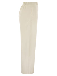 MAX MARA Max Mara Women Filovia - Silk And Cotton Fleece Trousers