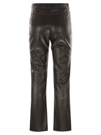 S MAX MARA S Max Mara Women Sublime - Coated Fabric Trousers