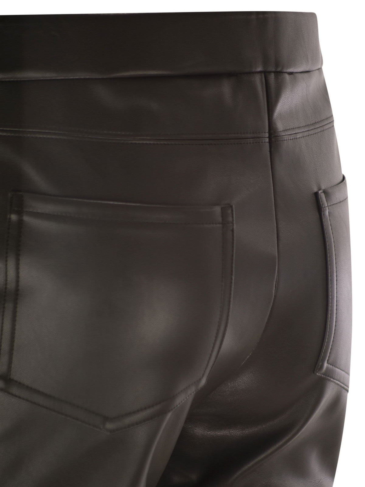 S MAX MARA S Max Mara Women Sublime - Coated Fabric Trousers